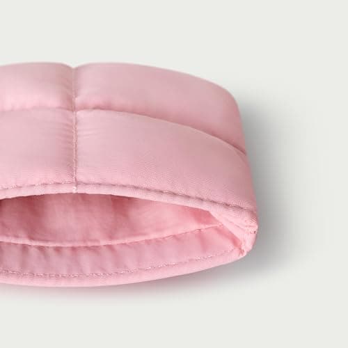 Comfyable Cute Puffy Coin Purse Pouch Change Holder For Women, Small Organizer with ID Window, Magnetic Closure, Water-repellent, Storage for Coin, Airpods, Lipstick, Card, Pink thumbnail 3