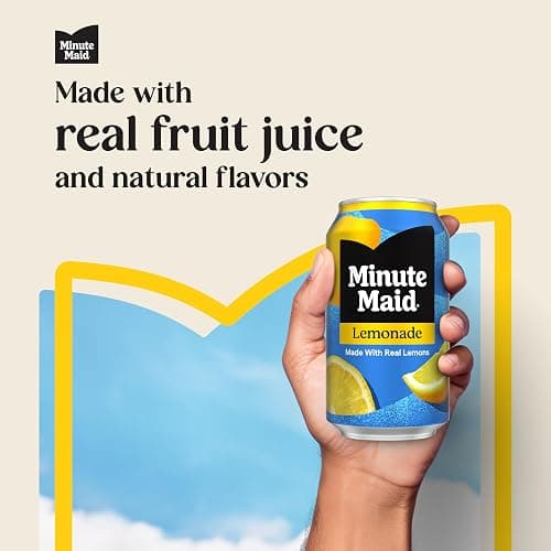 Minute Maid Lemonade, 12 Oz, Pack Of 12 thumbnail 7
