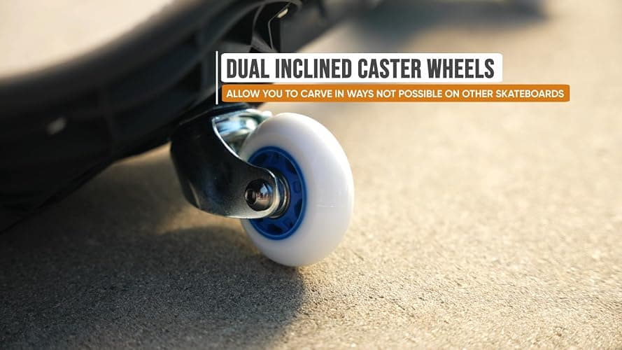 Razor RipStik Ripster Caster Board - Blue - FFP , 9 inch thumbnail 3