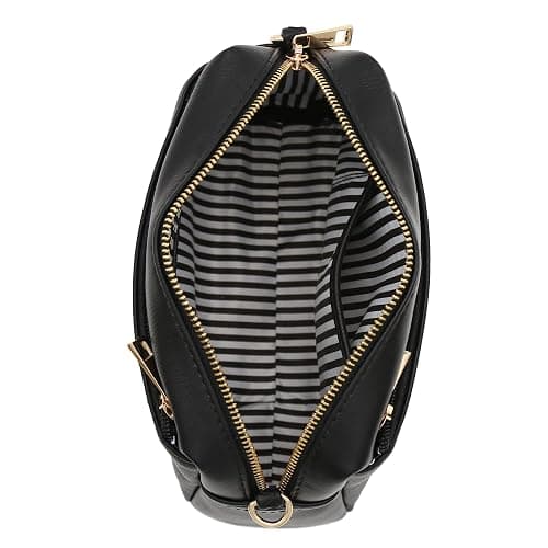 FashionPuzzle Triple Zip Small Crossbody Bag thumbnail 7