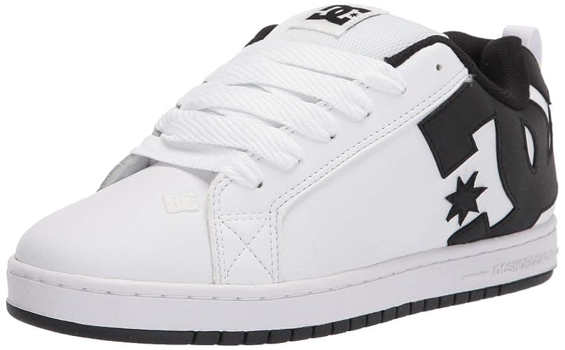 DC Men's Court Graffik Casual Low Top Skate Shoe Sneaker - Image 1