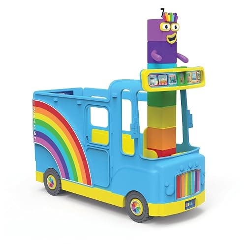 hand2mind Numberblocks Rainbow Counting Bus, Music Toys for Kids Ages 3-5, Toddler Musical Toys, Play Figure Playsets, Number Toys, Preschool Learning Toys, Math Toys, Birthday Gifts for Kids thumbnail 2