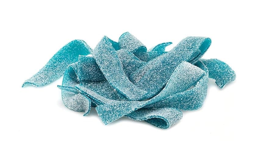 Smarty Stop Sour Gummy candy Strips (Blue Raspberry, 1 Pound) thumbnail 4