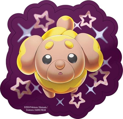 POKEMON TCG: Scarlet and Violet: PALDEAN Fates: TECH Sticker Collection - Shiny Fidough thumbnail 3