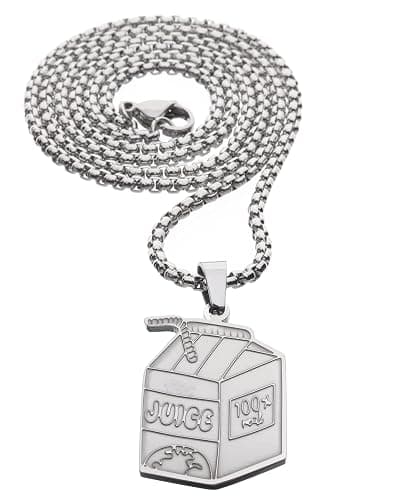 Ridetoxjx Wd Hip Hop Rapper Pendant Chain Necklace (WD) thumbnail 3