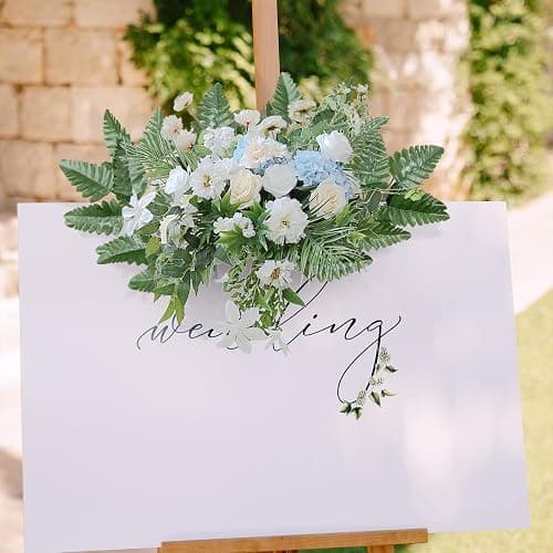 XONOR Artificial Silk Leaf Fern - Artificial Fern Leaves Stem Faux Greenery Plant for Cemetery Grave Headstone Wedding Home Garden Decoration (100Pcs, Dark Green) thumbnail 2