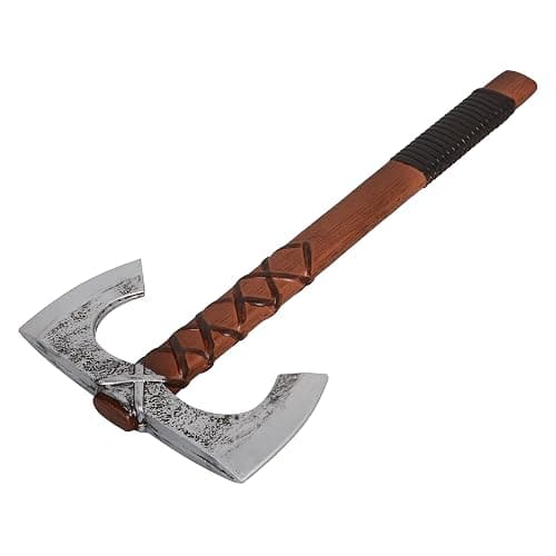 PARTYGEARS Safety Toys PU Foam Double Battle Axe for Kids,Specially Designed for Children with Funy Safety Weapons and Knight Toys thumbnail 4