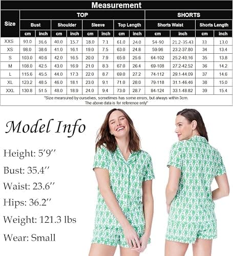 HMPEAIIY Womens Y2k Pajamas Set 2 Piece Button Down Monkey Shorts Set Roller Dupes Rabbit Preppy Loungewear Pjs - Small - Monkey#hamptons thumbnail 5