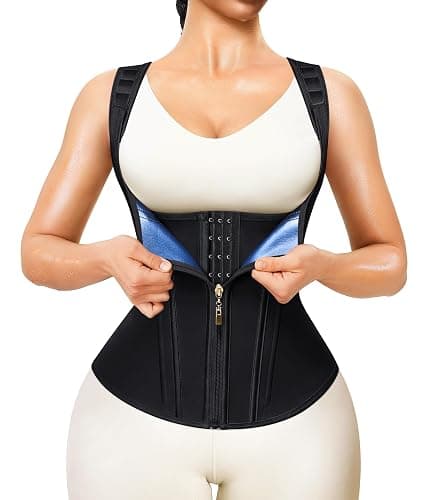 Junlan Waist Trainer for Women - Sauna Suit Sweat Vest for Working Out - Image 1