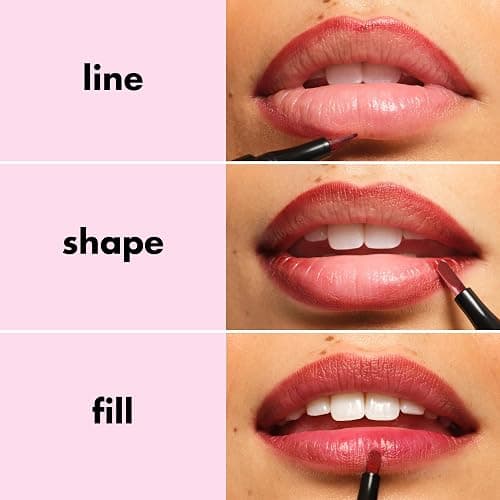 e.l.f. Main Stain Lip Marker, Hotvine | Lip Stain Lip Liner, Define, Contour & Fill for Long-Lasting & Transfer-Resistant Color, Vegan & Cruelty-Free thumbnail 4