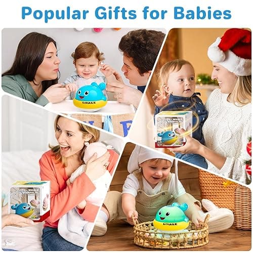 Baby Light Up Bath Toys: Toddler Bath Toy for 1 2 Year Old - Bath Toys for Babies 6-12 Months with Colorful Lights - Baby Boy girl Gifts Kids Toys Age 1-3 thumbnail 7