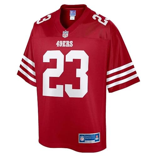 Men's Christian McCaffrey Scarlet San Francisco 49ers Replica Jersey thumbnail 2