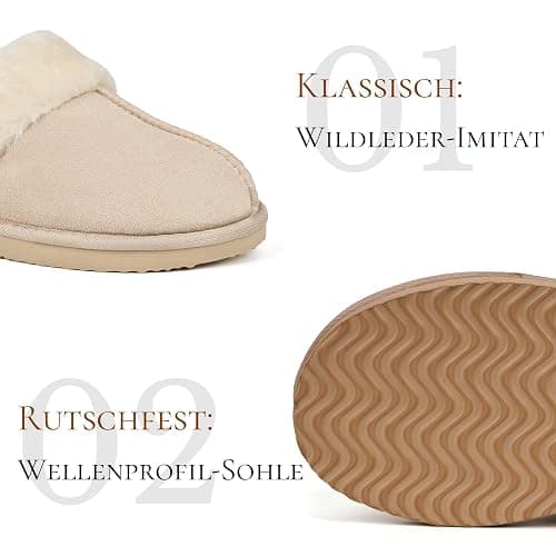 OOW Fuzzy Slippers for Women Cozy Faux Fur House Shoes Memory Foam Slippers | Winter, Warm Slippers, Cushioned Insole, Non-slip Outsole, Indoor and Outdoor, Great Gift for Women thumbnail 4