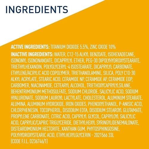 CeraVe Hydrating Mineral Sunscreen SPF 30 with Sheer Tint, Tinted Mineral Sunscreen with Zinc Oxide & Titanium Dioxide, Blends Seamlessly For Healthy Glow, Light, 1.7 Oz thumbnail 8
