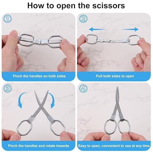 Folding mini scissors  thumbnail 5
