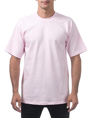 Pro Club Men's Heavyweight Cotton Short Sleeve Crew Neck T-Shirt - Image 1