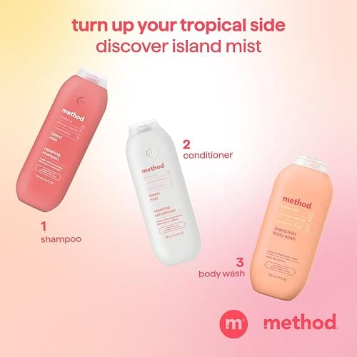 Method Repairing Conditioner, Island Mist – Nourishes Hair and Restores Damaged Strands – Paraben Free, Sulfate Free, Safe for Color-Treated Hair – 13.5 oz thumbnail 8
