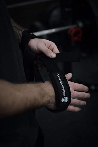 Gymreapers Lifting Wrist Straps for Weightlifting, Bodybuilding, Powerlifting, Strength Training, & Deadlifts - Padded Neoprene with 18 inch Cotton thumbnail 7