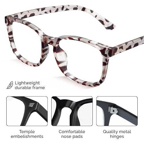 livho High Tech Blue Light Glasses - Advanced Blue Light Blocking Computer Glasses - Screen Fatigue & UV Protection thumbnail 4