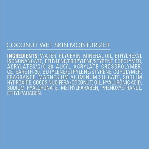 Jergens Wet Skin Body Lotion with Coconut Oil, In Shower Lotion for Dry Skin, Fast-Absorbing, Non-Sticky, Dermatologist Tested, 10 Ounce thumbnail 8