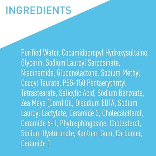 CeraVe Body Wash with Salicylic Acid, Fragrance Free Body Wash to Exfoliate Rough and Bumpy Skin, Allergy Tested, 10 Ounce - SA Body Wash thumbnail 6