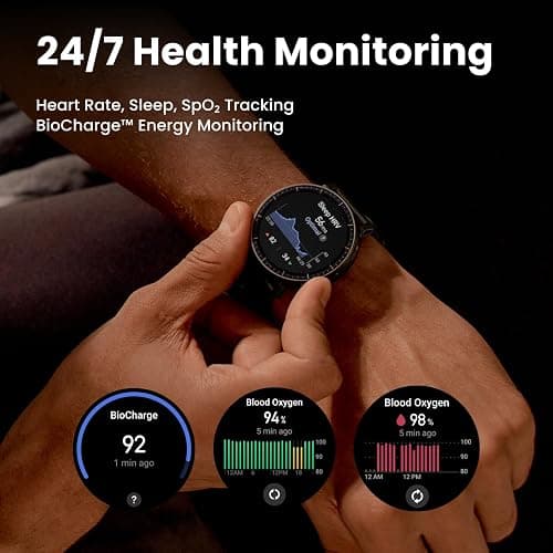 Amazfit Active Max Smart Watch 1.5" AMOLED Display, 25-Day Battery, Offline Maps, GPS, 4GB Storage, 170+ Sport Modes, 5 ATM Water Resistant, Heart Rate & Sleep Fitness Tracker for Android & iPhone thumbnail 6