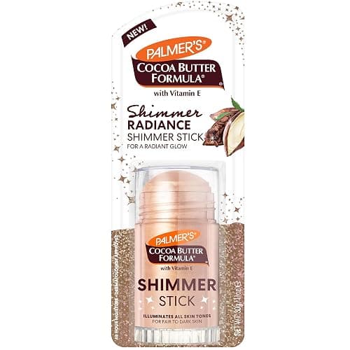 Palmer's Cocoa Butter Formula Body Shimmer Stick with Vitamin E, 1 Oz, Radiant Highlighter Makeup for Body Glow, Provides 48-Hour Moisture, All Skin Tones & Types, Dermatologist Approved - Image 1