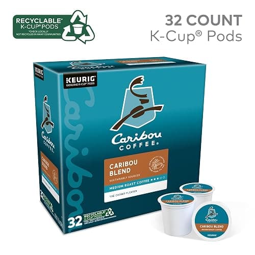 Caribou Coffee Caribou Blend, Keurig Single-Serve K-Cup Pods, Medium Roast Coffee, 32 Count(Pack of 1) thumbnail 3