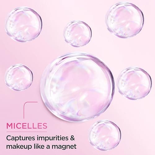 Garnier Micellar Cleansing Water 700ml, Gentle face cleanser & Make up Remover, Suitable For All Skin Types Including Sensitive Skin, Soothing Formula, Dermatologically Tested thumbnail 9