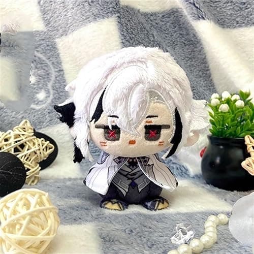 TOPLITHE Genshin Impact Kuscheltier, Anime Plüschtier Niedliche Weiche Stoffpuppe Schlüsselanhänger, Carcoon Figur Als Geschenk for Fans (Size : Arlecchino) thumbnail 2
