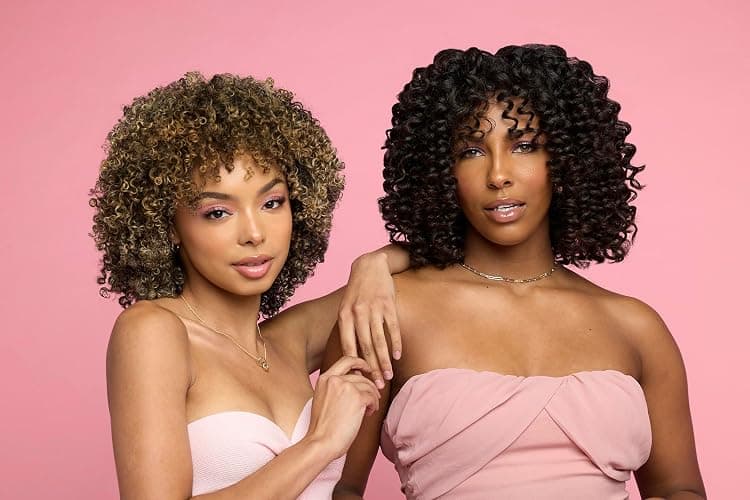 tgin Rose Water Shampoo + Conditioner Duo for Curly, Coily and Wavy Hair, Sulfate Free, with Rose Water, Acai Berries, Nourishes and Detangles Dry, Color Treated Hair, 13 oz thumbnail 3