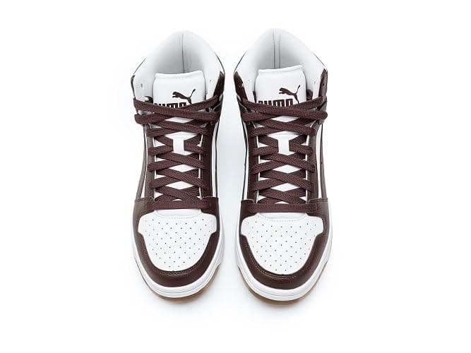 PUMA Mens Rebound Layup Rcl High Sneakers Shoes Casual - Brown thumbnail 7