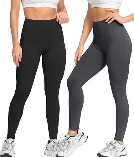 Natural Feelings Buttercloud High Waisted Leggings for Women Ultra Soft Stretch Slim Yoga Leggings thumbnail 2