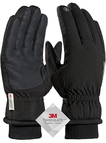 TRENDOUX Winter Gloves for Men Warm: 3M Thinsulate -20℉ Windproof Waterproof Ski Women Glove with Touchscreen Thermal Lining Anti-Slip for Work Cycling Motorcycle Snowboarding - Image 1