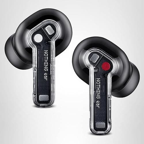 Nothing Ear Wireless Earbuds Bluetooth, 45dB Hybrid Smart ANC Earbuds, 11mm Deep Bass Boost, Hi-Res Audio with LDAC & LHDC 5.0, 6 Mics Call, 40.5H Playtime with Fast Charging Case, ChatGPT Supported thumbnail 8