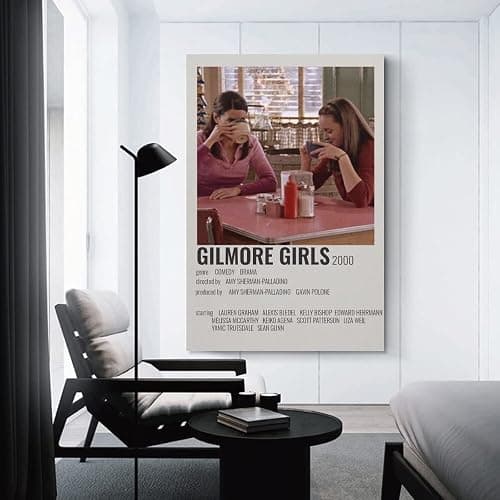 ENYPOLIS TV Series Gilmore Girls 90s Vintage Posters & Prints on Canvas Wall Art Poster for Room Decor Unframe 12x18inch(30x45cm) thumbnail 5