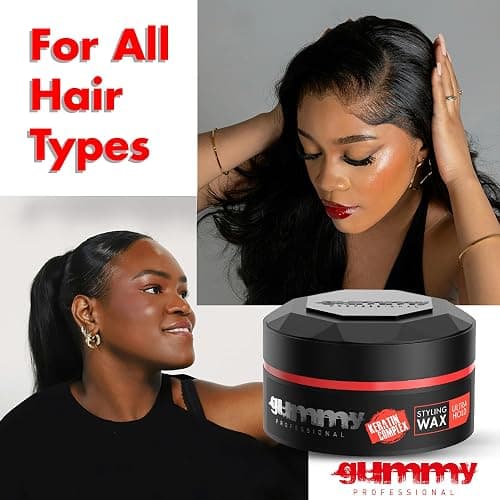 Gummy Professional - Hair Wax for Men - Ultra Hold Styling Pomade for Dry, Damp Hair - Water-Based Texturizing Clay Paste with Provitamin B5 & Keratin - Strong Hold - Alcohol & Paraben-Free - 150ml thumbnail 7