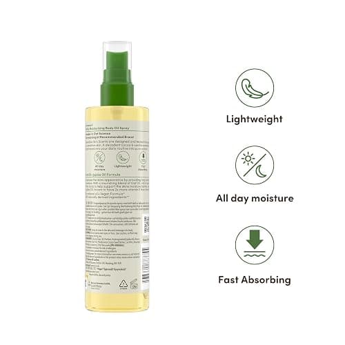Aveeno Daily Moisturising Cocoa Vanilla Body Oil Spray (1 x 200ml) | Hydrating and Nourishing Formula for Sensitive Skin, Formulated with Oat Oil and Jojoba Oil for Daily Skin Care thumbnail 2
