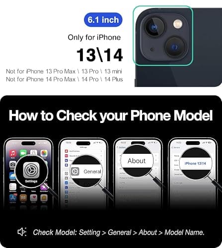 Ntwinro Magnetic for iPhone 13 & iPhone 14 Case (Compatible with MagSafe) with Detachable Wallet & Card Holder for 3 Cards [RFID Blocking] Military Grade Protective Slim Phone Cover, Deep Blue thumbnail 2