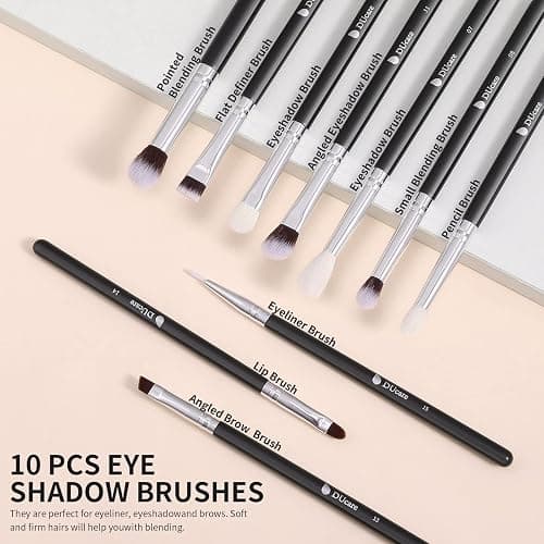 DUcare Pennelli Make Up Set 15Pcs Pennelli Trucco Professionali Set di pennelli da trucco con del sacchetto Case thumbnail 3