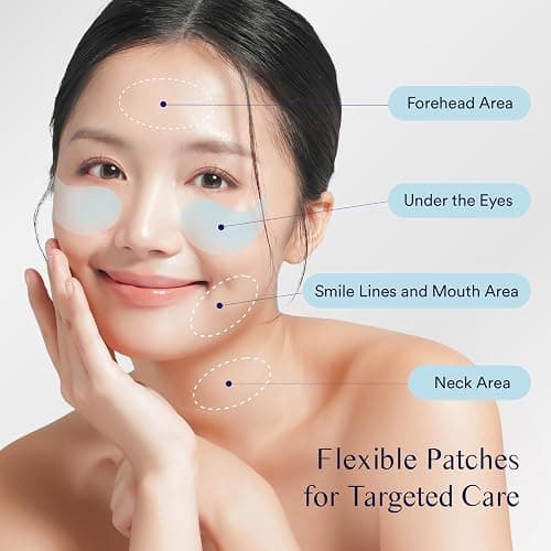 Under Eye Patches for Puffiness and Bags: Eye Mask for Puffy Eyes and Dark Circles Treatment with Collagen Hyaluronic acid - Women Cooling Gel Pads for Brightening Hydrating Anti-Wrinkles 30 Pairs thumbnail 6