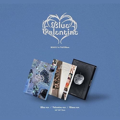 NMIXX - 1st Full Album Blue Valentine WHITE Ver. Outbox + Booklet R + Poster + Magnetic Bookmark + Epoxy Sticker + Gift thumbnail 2
