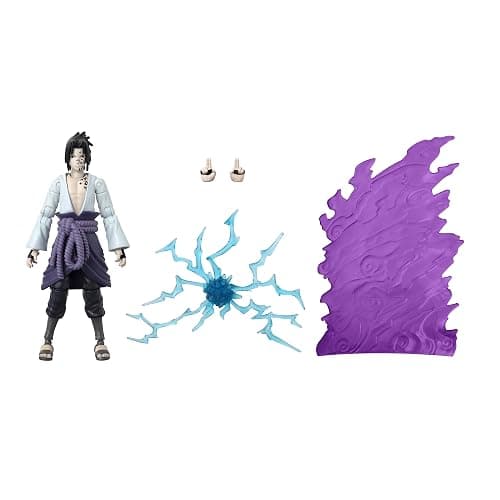 ANIME HEROES Beyond - Naruto - Sasuke Uchiha Curse Mark Transformation Action Figure thumbnail 6