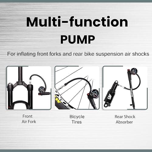 Shock pump for bike forks thumbnail 7