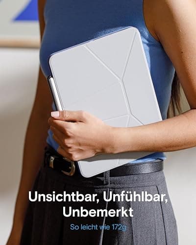 MOFT Dynamic Folio Hülle für 11" iPad Pro (M4 2024/M5 2025), Schlanke Magnetische Tablet Hülle mit Ständer und über 20 Betrachtungswinkeln, Auto Wake/Sleep-Funktion - Panna Cotta thumbnail 8