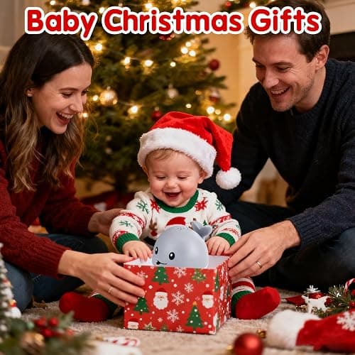 Baby Bath Toys, Toddler Bath Toys for Kids Ages 1-3, Light Up Whale Bath Toy Sprinkler Infant Baby Toys 6-12-18 Month Bathtub Fountain Toy, Toddler Christmas Stocking Stuffers 1 2 3 Year Boy Girl Gift thumbnail 2