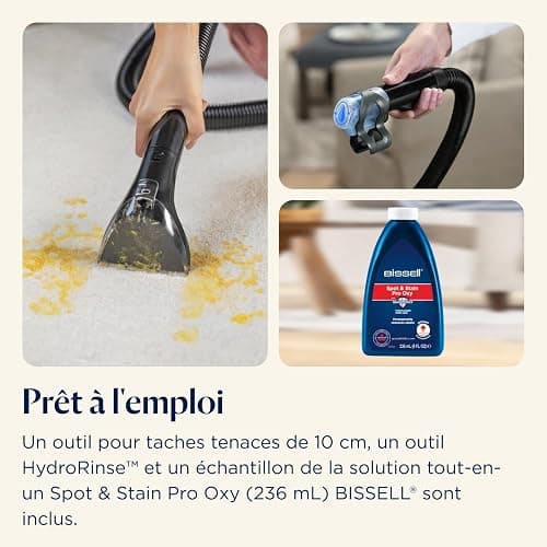 BISSELL SpotClean Mini Shampouineuse Filaire 41491 | Nettoyeur tapis portable, idéal pour nettoyages rapides, compact et léger, pour voiture, bateau, canapé et plus thumbnail 15