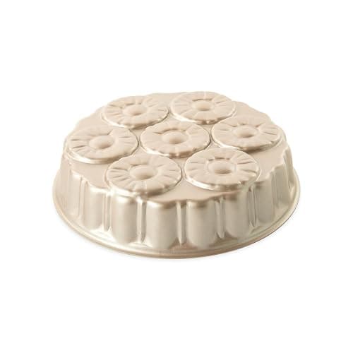 Nordic Ware Formed Pineapple Upside Down Cake Pan, 8 Cup, Golden Hour - Image 1