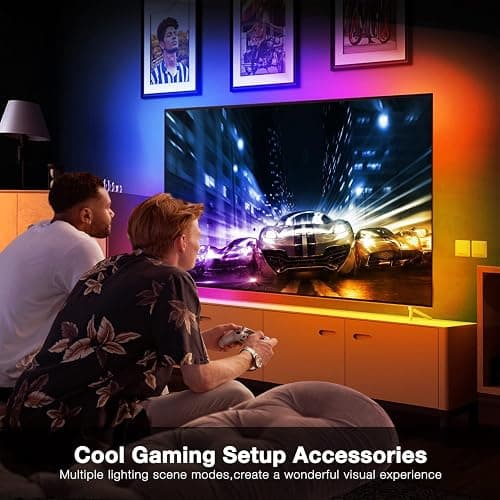 DAYBETTER Smart WiFi Led Lights 100ft, Tuya App Controlled Led Strip Lights, Work with Alexa and Google Assistant, Timer Schedule, Color Changing Led Lights for Bedroom Party Kitchen thumbnail 6