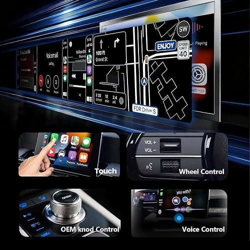 Yizro Wireless CarPlay Adapter for Apple iPhone ＆Android Small Size, (New Update) Plug and Play, Fast and Stable Connection Wireless Adapter for CarPlay＆Android thumbnail 5
